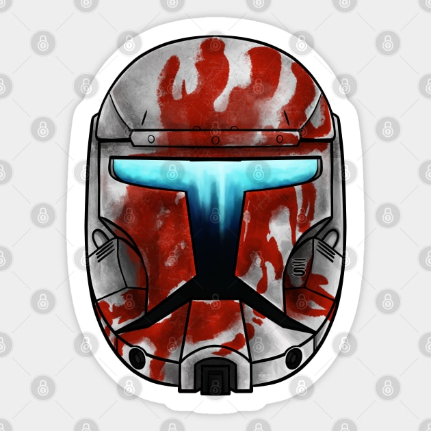 Republic Commando Sev Sticker by Gloomlight